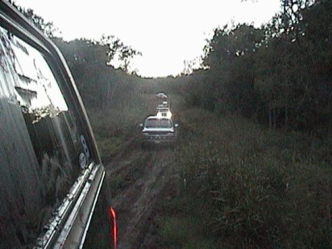 1989 Ford Bronco - caravan comin through the "quarter mile"