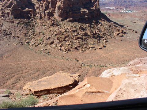 1993 Ford Bronco - thats a long way down