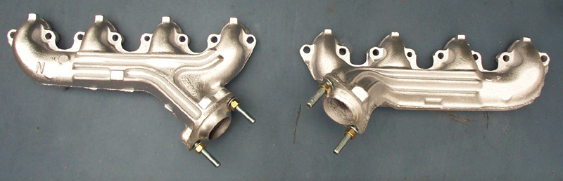 After two attempts at headers....old school manifolds fit the best.