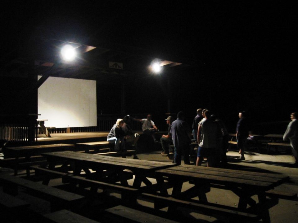 Getting ready for MOVIE NIGHT!!!