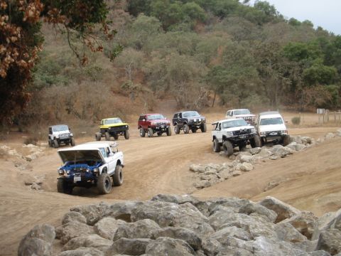1985 Ford Bronco - group shot with mark and bill missing