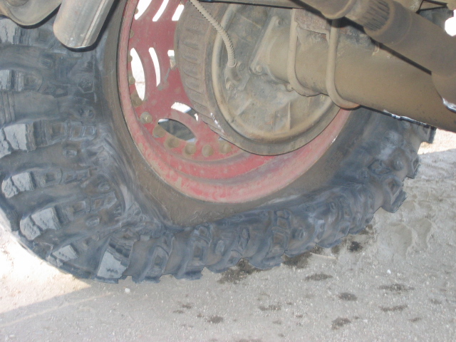 Don's rear tire