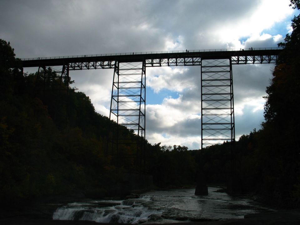 The bridge we were on