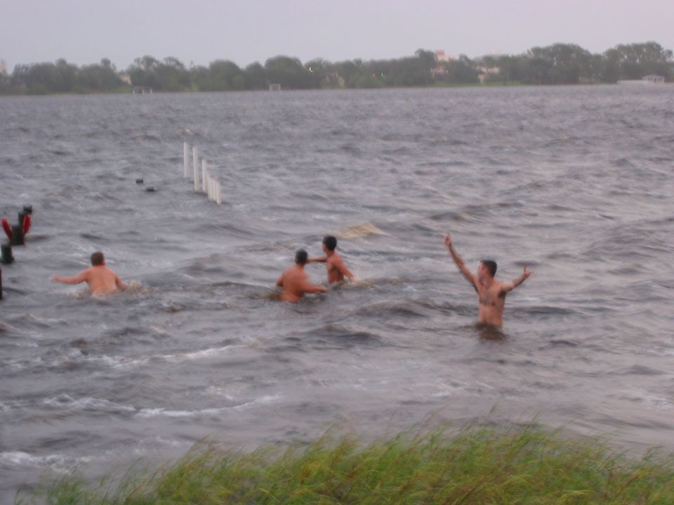 Another keg killed and people venture into the Halifax river, or the intracoastal for you non Daytona natives...