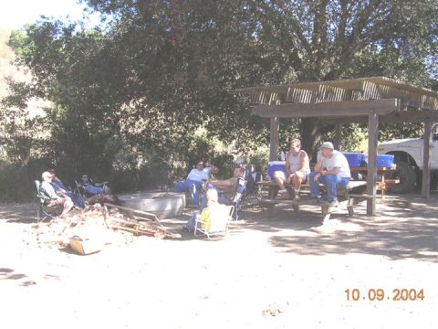 1994 Ford Bronco - lunch break at camp