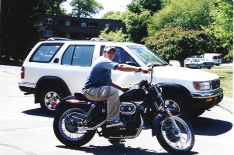 1993 Ford Bronco - My dads bike i rebuilt 73 sportster XLH 1000