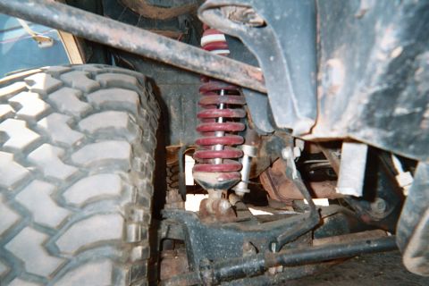 1990 Ford Bronco - check out this bad ass front suspension!