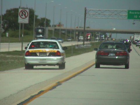 2000 Ford Crown Victoria - Illinois State Police - July 12, 2003 - 01