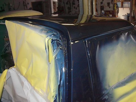 1986 Ford Bronco - I'm pretty happy with this overall, especially the way the seal in the gutters came out.
