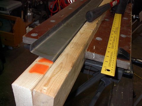 1986 Ford Bronco - This ain't rocket science so break out your 2X4' metal brake and get cracking(bending).
