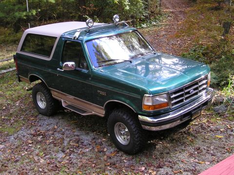 1996 Ford Bronco - Bronco at the cabin