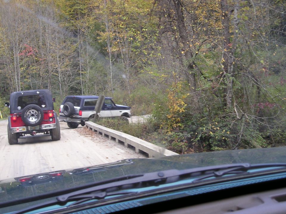 Heading to trail #5