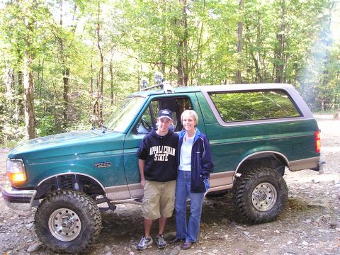 1996 Ford Bronco - Me and my mom