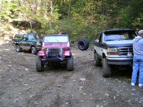 1996 Ford Bronco - The group