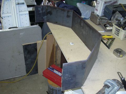 1991 Ford Bronco - I then bent it to match the shape I had drawn on my workbench