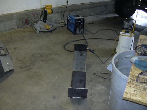 1991 Ford Bronco - After bending I welded the bends front and back