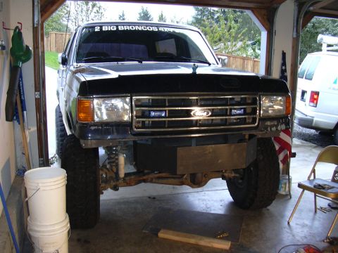 1991 Ford Bronco - Test fit