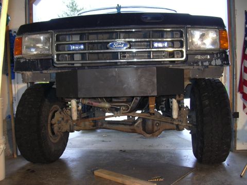 1991 Ford Bronco - It fit just as planned (better to be lucky than good!)