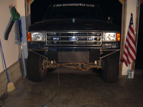 1991 Ford Bronco - All tubes tack welded in place