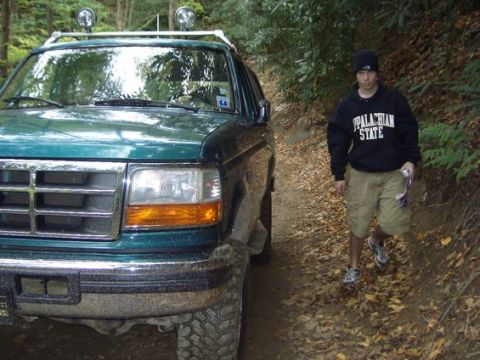 1996 Ford Bronco - Still letting the jeeps clutch cool down