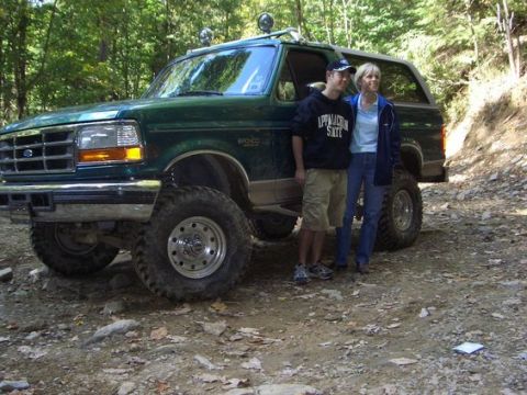 1996 Ford Bronco - Me and my mom