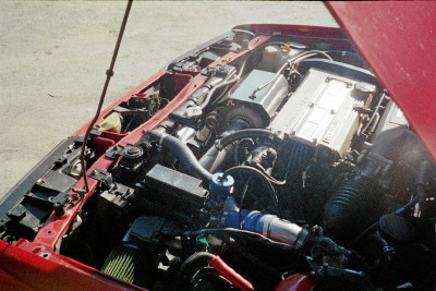 1988 Mazda 626 - finished install 1