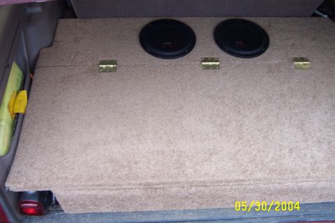 1996 Ford Bronco - Top veiw of box