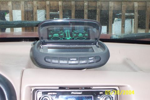 1996 Ford Bronco - Digital pitch&roll sensor with built in altimeter.
