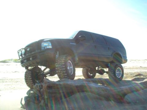 2000 Ford Excursion - but not as much as we were