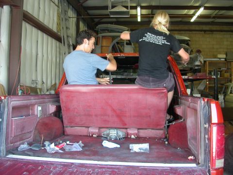 1984 Ford Bronco - Shell weatherstripping...