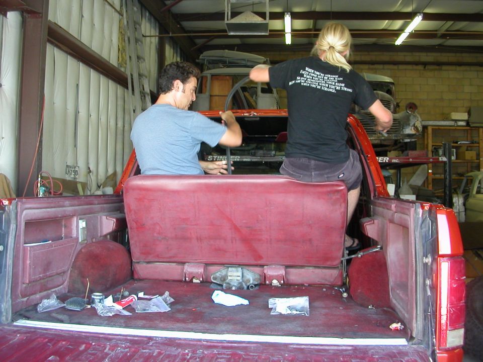 Shell weatherstripping...