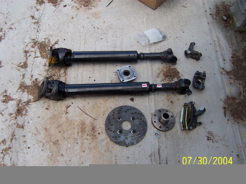 High Angle Driveline shafts 1350CV,1410 axle joint