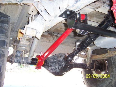 1978 Ford Bronco - old radius arm and adj. track bar