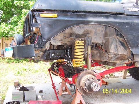 1978 Ford Bronco - frame reinforcement