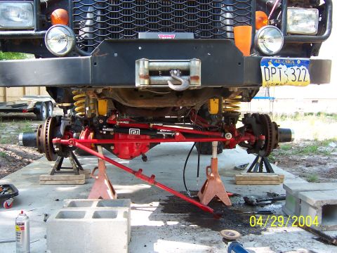 1978 Ford Bronco - chevy D60
