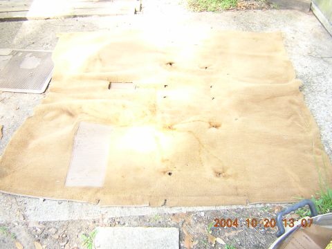 1984 Chevrolet Blazer - Front carpet