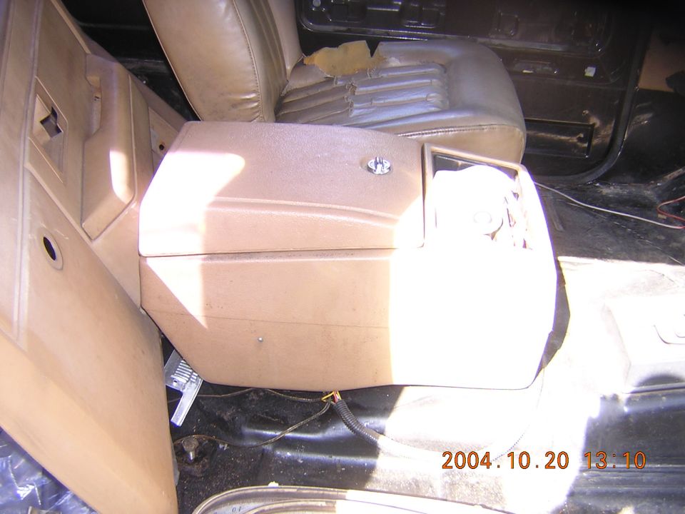center console