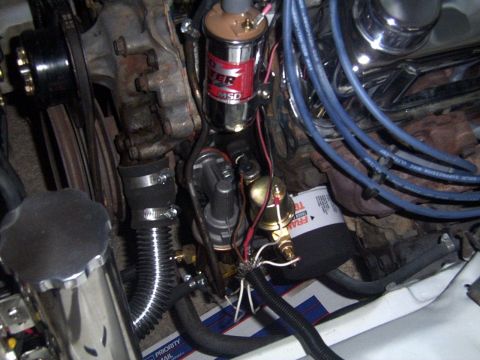 1978 Ford Mustang II - Engine bay details with an MSD ignition coil and various hoses and wires visible.