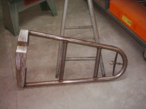 1978 Ford Bronco - Custom metal tube doors are shown, likely for an off-road vehicle modification.