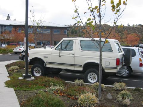 1988 Ford Bronco - side view