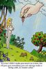 1991 Ford Bronco - A biblical scene depicts Adam and Eve in a lush garden, as a hand from above drops an acorn.