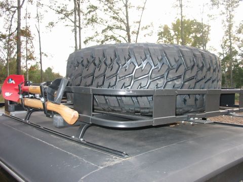 1991 Ford Bronco - 35" MT/R mounted in roof rack