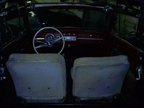 1962 Volkswagen Beetle - A shot of the OG cockpit. kinda shady!