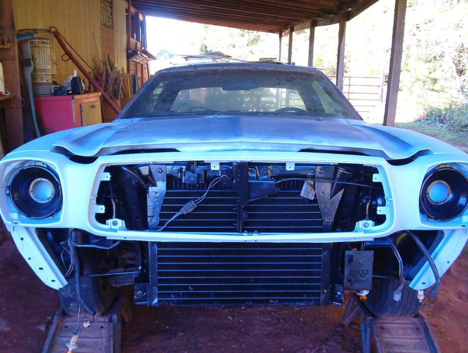 Front clip back together.