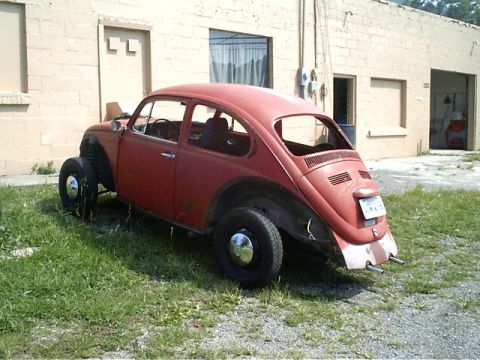 1950 Volkswagen Kubelwagen - Rear shot Before