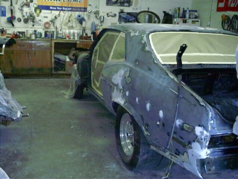 1950 Volkswagen Kubelwagen - Drivers side with all hail fixed and the OG moulding removed.