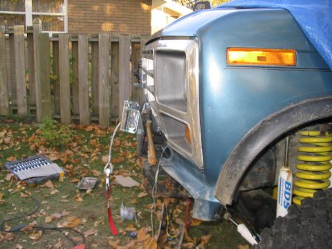 1986 Ford Bronco - About as flush as it will get