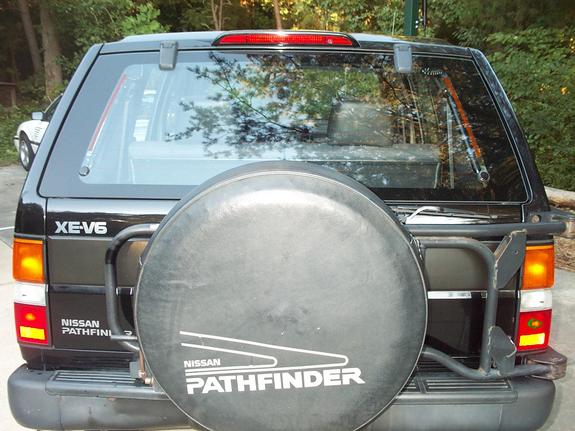Rear shot  in my driveway.