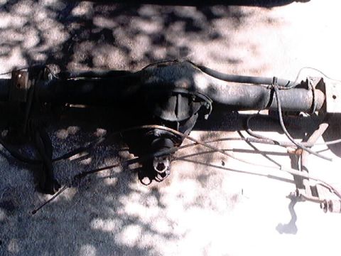 1979 Ford Bronco - This is a rear axle assembly, likely from a truck or SUV.