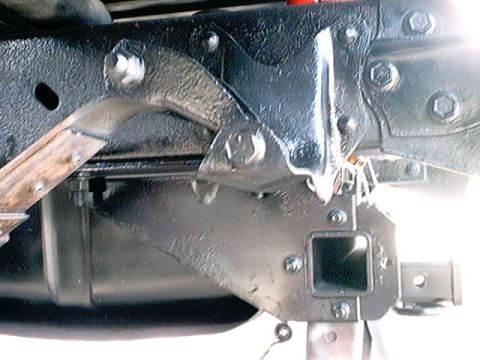 1979 Ford Bronco - Detail of vehicle frame and suspension components, with a Supermotors.net watermark visible.
